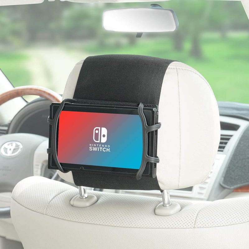 TFY Ninitendo Switch Car Mount Swivel Car Headrest Mount Silicon Holder for Game Machine Nintendo Switch 2 - Image 3